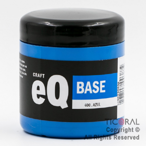 BASE ACRILICA EQ 400 AZUL 200 CC X 3 UNIDADES